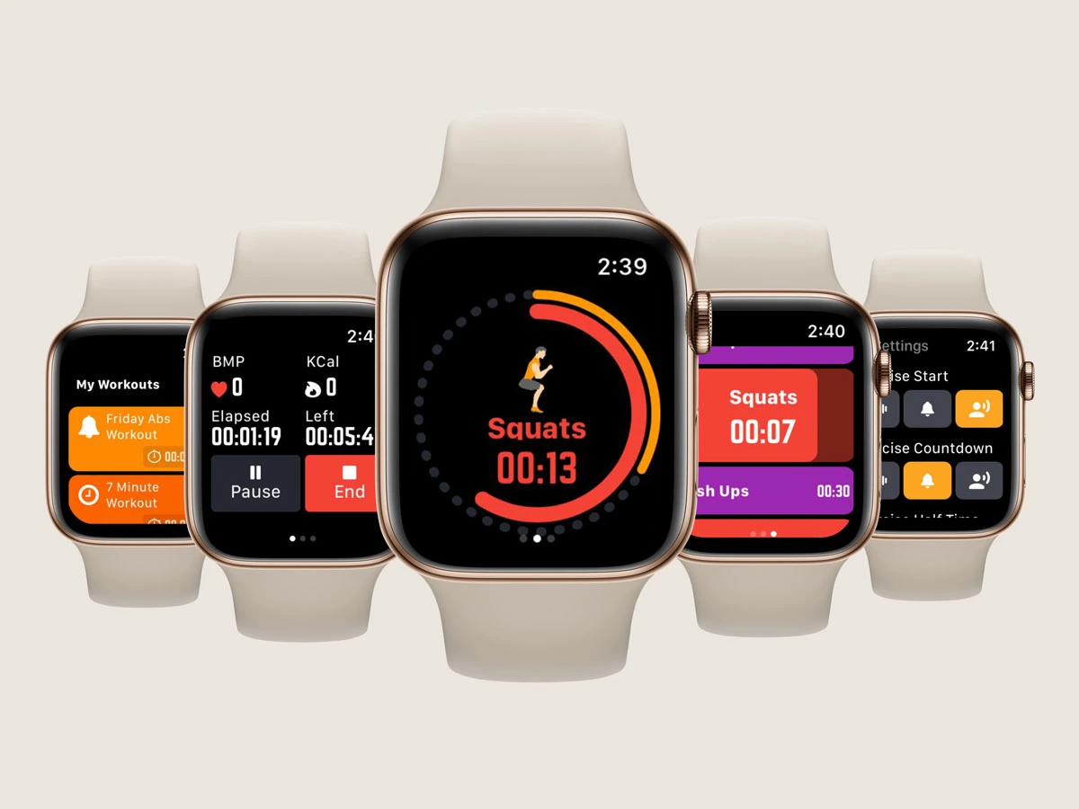 Exercise Timer your Apple Watch