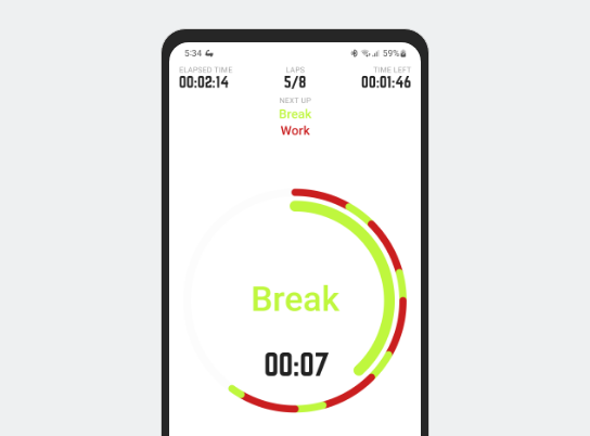 Pilates Interval Timer